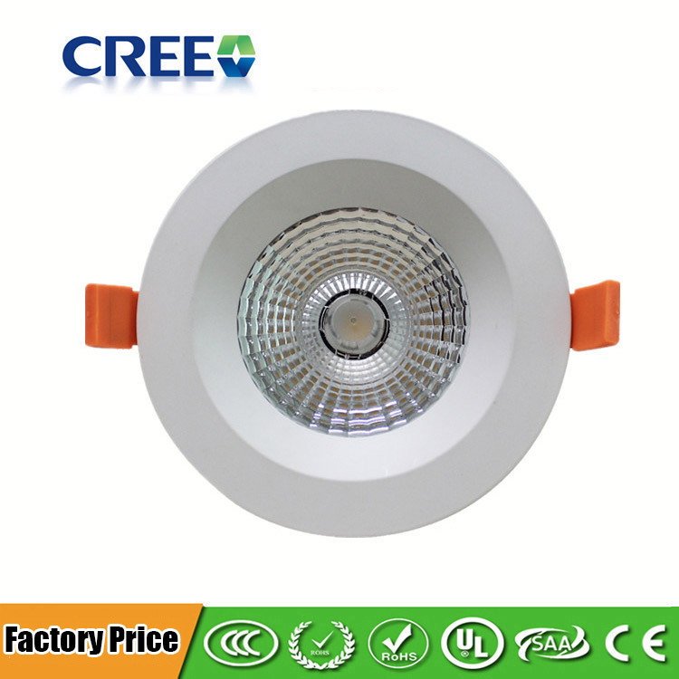 10/12/15/20W 30° LED COB Ceiling Light Flush Mount Downlight Waterproof